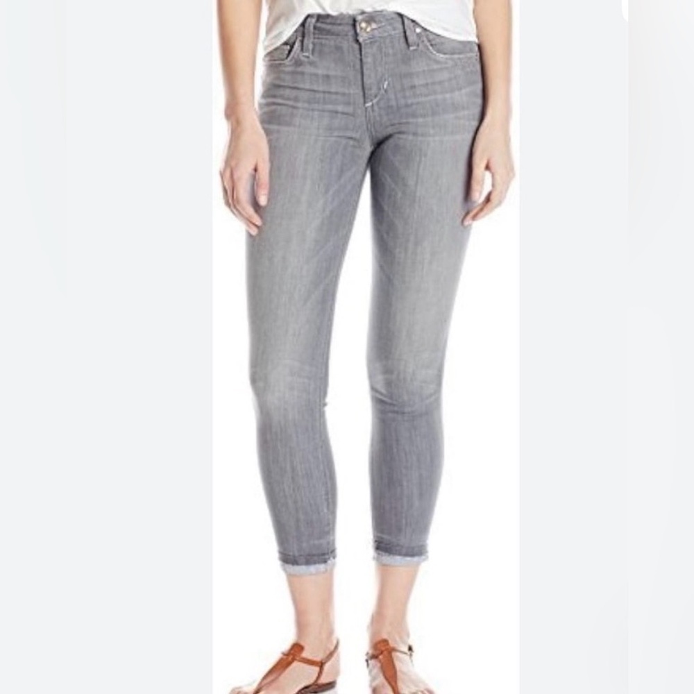 Joe’s Jeans Cool Off The Markie‎ Crop Skinny Jeans Gray W28 Ankle